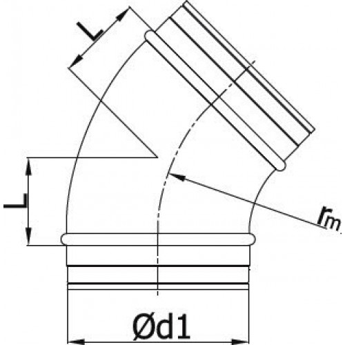 Duct elbows without gaskets